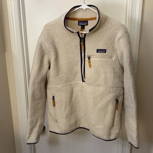 Patagonia Off-White Fleece Jacket